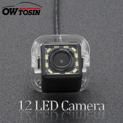 12 LED light car Reverse Rear View Camera for Toyota Alphard MK2 Noah R70 Sequoia II Vellfire MK2 Esquire NAV1 Car Parking