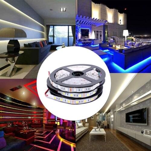 12V Led Strip SMD 2835 LED Tape White /Warm/RGB/Red/Green/Blue Light Flexible No Waterproof for Decoration Led Line