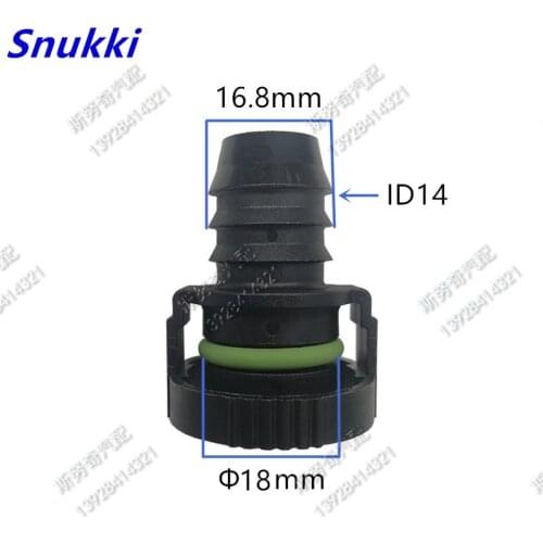 18 size Exhaust pipe fittings Exhaust tube plastic connector Fuel line connector for VW for Volkswagen EA888