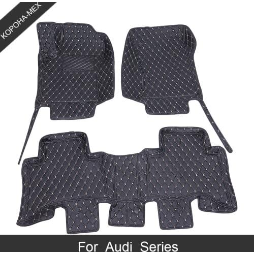 Car Floor Mats For Audi Q5 2017-2020 Car Mats car accessories Anti-dirty waterproof Beautiful car styling car accessories