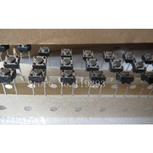 [BELLA]Cheap imported genuine Japanese ALPS long life SKHH button switch touch switch 2 feet 6 * 6 * 4.3--200PCS/LOT