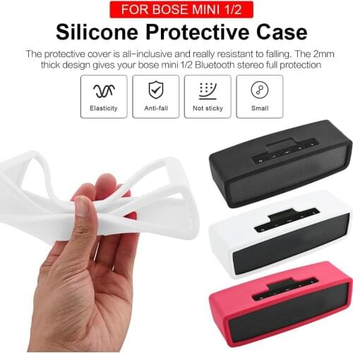 ForBose Sound Link Mini 1/ 2 Wireless Bluetooth Speaker Silicone Protective Case Shockproof Anti-fall Cover Shell Accessories