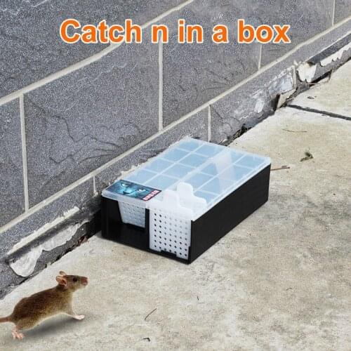 Household Automatic Efficient Mousetrap Catch Mice Rat Trap Cage Continuous Mouse Mice Trap Rodent Catcher Mouse Control Gadget