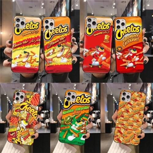 Hot Cheetos Phone Case For iphone 12 11 Pro Max Mini XS Max 8 7 6 6S Plus X 5S SE 2020 XR cover