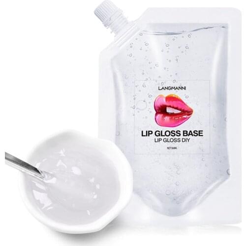 DIY Clear Lip Gloss Base Oil Non-Stick Moisturizing Lipstick Material Gel For Lip Gloss Base Handmade Liquid Lipstick Makeup