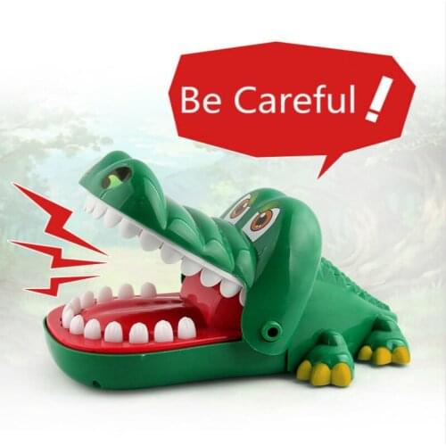 Watch Out For Creative Toys Crocodile Toy Series New Strange Super Large Bite Crocodile BITING Finger Toys Having Fun for Kids