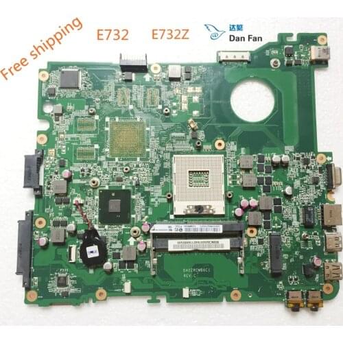 Laptop Motherboard For eMachines E732 E732Z Motherboard MBNCA06001 DA0ZRCMB6C1 Mainboard 100%tested fully work