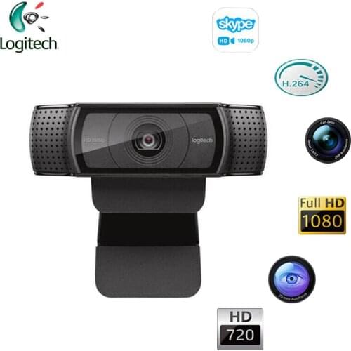 Original Logitech C920E 1080P Camera Support Windon7/8/10 Mac OS Chrome OS Android Auto Fucos Business camera Official test