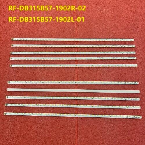 5set=10pcs LED backlight strip for 32HME8000R35 RF-DB315B57-1902R-02 RF-DB315B57-1902L-01