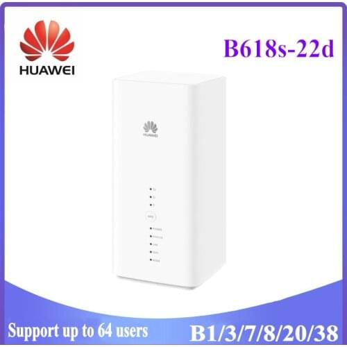 Unlocked Huawei B618s-22d 4G LTE Cat19 Router 4g Router 3 Prime Support 4g FDD Band 1/3/7/8/28 TDD 38/41