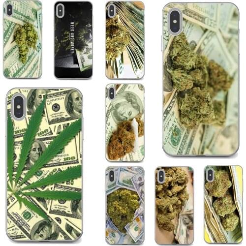 For Xiaomi poco X3 nfc F2 Pro M3 Mi 5X 6X Max Mix 1 2 2S 3 Mi5 Mi6 Mi3 Mi4 Silicone Case Drug-Dealer-Money-Weed-Art
