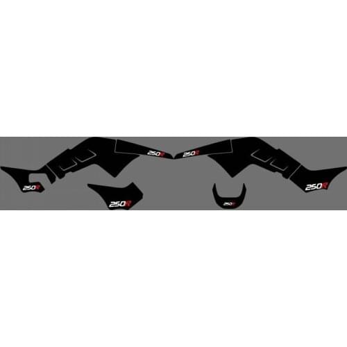 0344 New Style DECALS STICKERS Graphics Kits Fit for Honda TRX250R TRX 250R fourtrax TRX 250 R