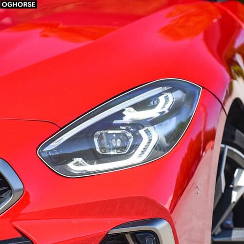 2 PCS Car Headlight Protective Film Protection Transparent TPU Decal Sticker for BMW Z4 E89 2009-2016 G29 2019-On Accessories