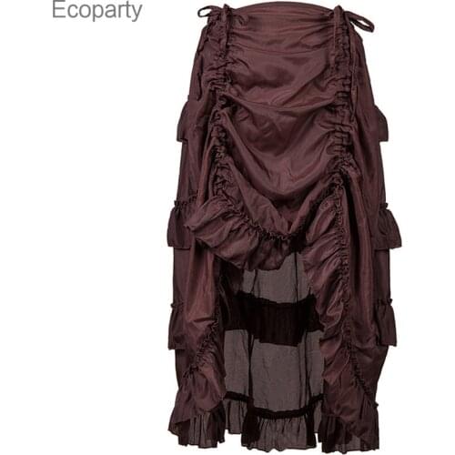 6XL Large Size Lady Pirates Of The Caribbean Costume Victorian Palace Retro Skirts Cosplay Halloween Carnival Party Fancy Dress