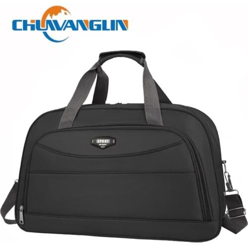 Chuwanglin Unisex Travel Bag Weekend Big Duffle Bags Female Fashion Multifunctional Hand Luggage Waterproof Shoulder Bag 5181009