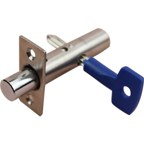 RDA-35BSS Fire Proof Door Copper Length 62mm Door Locks Body Keyed Cylinder Mortise Lock Home Privacy Lockset Hardware