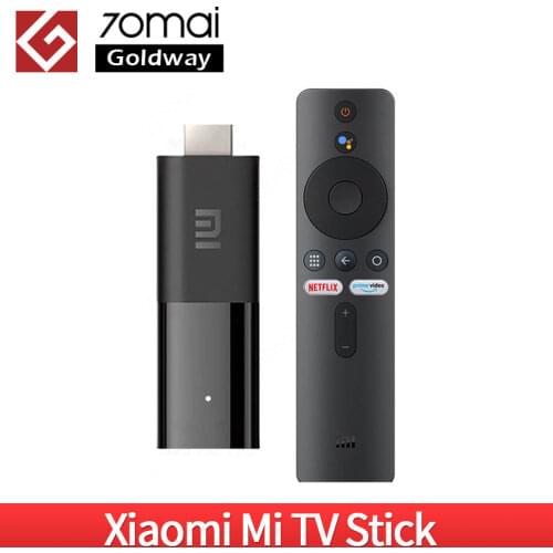 Global Version Xiaomi Mi TV Stick Android TV 9.0 Quad-core 1080P Dolby DTS HD Decoding 1GB RAM 8GB ROM Google Assistant Netflix