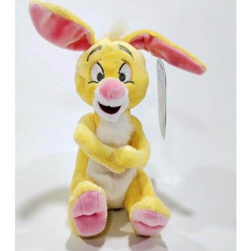 Sitting height 18cm Pooh Bear Friend Rabbit Stuffed Animal Soft Plush Toy Doll Birthday Children Gift Collection