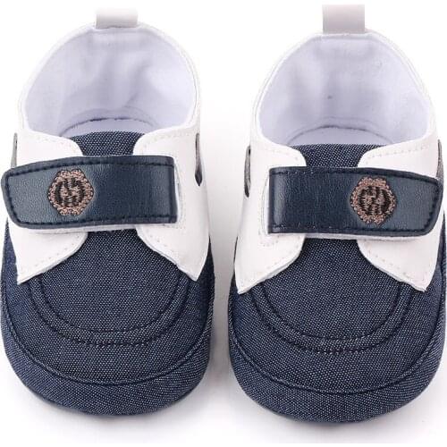 Newborn white Baby Boys Girls Classic First Walkers Shoes Infant Toddler Soft Soled Boots Cute Vintage Baby Casual Sneakers