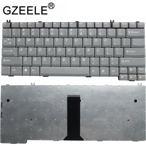 GZEELE US White New English Laptop Keyboard For Lenovo C465L V350 V450 V100 V200 V300 V550A Y530 K43G G230 G42 3000C N200 3000G