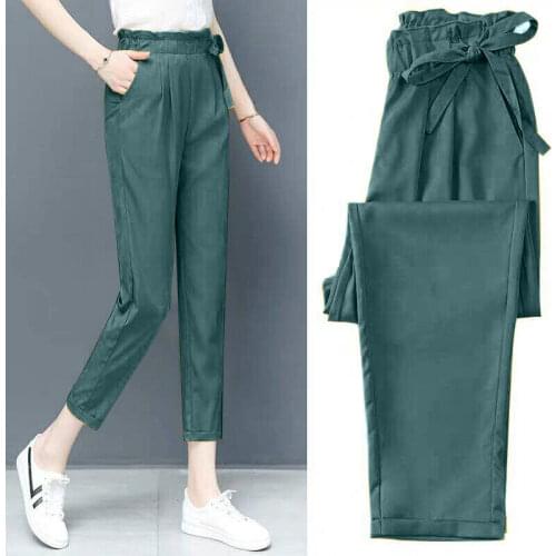 Summer Pants Women Slim Women Pants Casual Harem Pants Women Plus Size Cargo Pants Women Flared Pants Women Trouser Women Pants