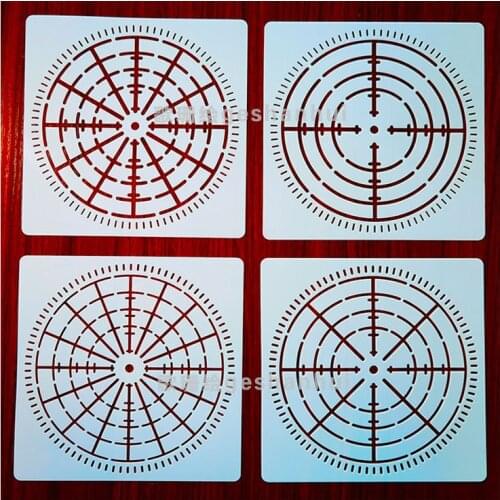 Reusable Mandala Dotting Painting Stencils Templates Scrapbooking Tool for DIY Craft Furniture Wood Canvas Rocks Fabric Wall Art