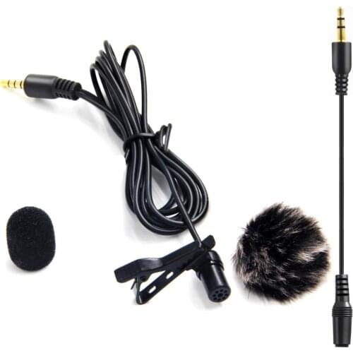 Nicama LVM3 Lapel Clip-on Mic Professional YouTube Vlog Mini Condenser Lavalier Microphone for Computer/SmartPhone/DSLR Camera