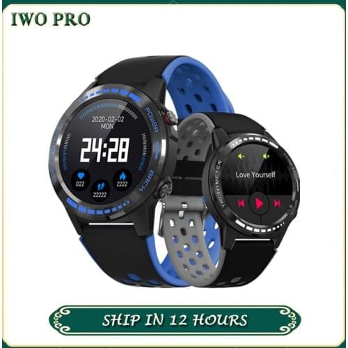 IWO PRO 2021 GPS M7 Smart watch men Bluetooth call 360mAh compass Barometer Geomagnetic induction Gyro Sport outdoor smartwatch