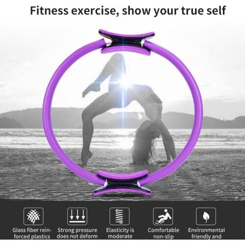 Sports Training Yoga Ring Women Fitness Accessories For Home Kinetic Resistance Circles Comfortable Portable Yoga Pilates Circle