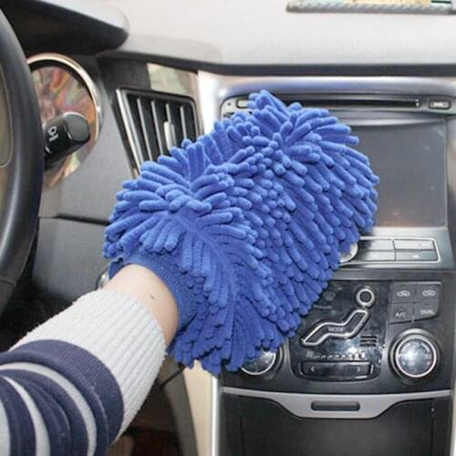 Car Styling 15*22cm Car Cleaning Car wash gloves for Audi A-series C-series S-series SQ-series RS-series Q3 Q5 SQ5 Q7