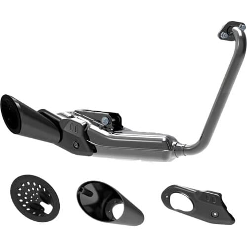 Exhaust Pipe Modified Escape Mot Motorcycle Muffler Racing Bicycle Car Accessories Tools FOR ZONTES ZT125-G1 G2 U1 U2 Z2