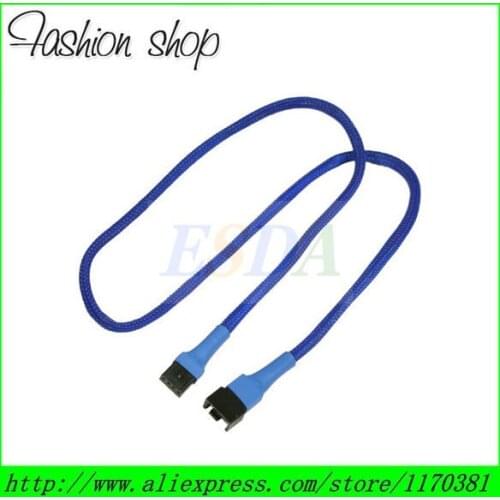 Factory price 4Pin PWM Fan Female to Male Power extension cable-Free shipping