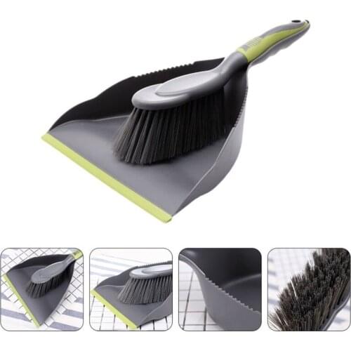 1 Set of Household Cleaning Brush Table Cleaning Broom Shovel Keyboard Dustpan Soft Broom Mini Broom Small Broom & Dust Pan