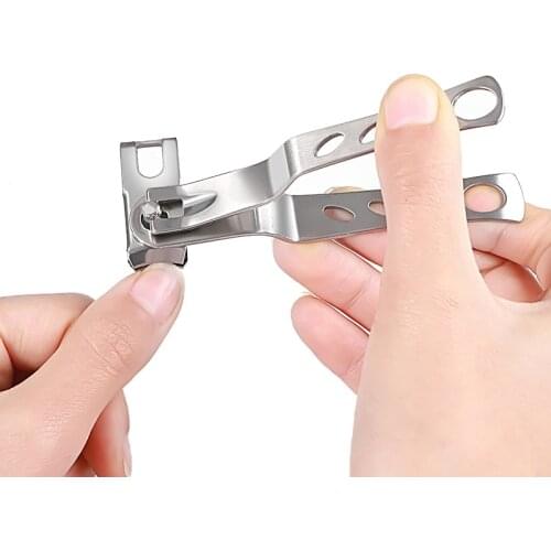 1pcs Rotatable Stainless Steel Nail Clipper Professional Nail Tip Clipper Manicure Trimmer Cutter Toe Nail Clippers pedicure