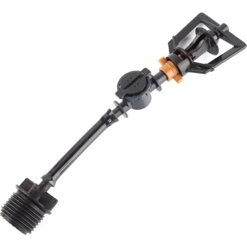 5-50sets Irrigation System 6mm 360 Degree Rotary sprinkler with 4/7mm Hose Connector Water Control Sprinkler Garden Irrigation