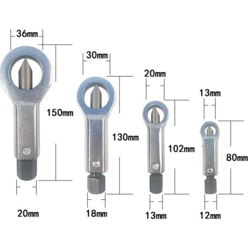 1PCS 9-27mm Break Damaged Nuts Splitter Cracker Remover Rust Nut Manual Remover Extractor Tools Hand Tool