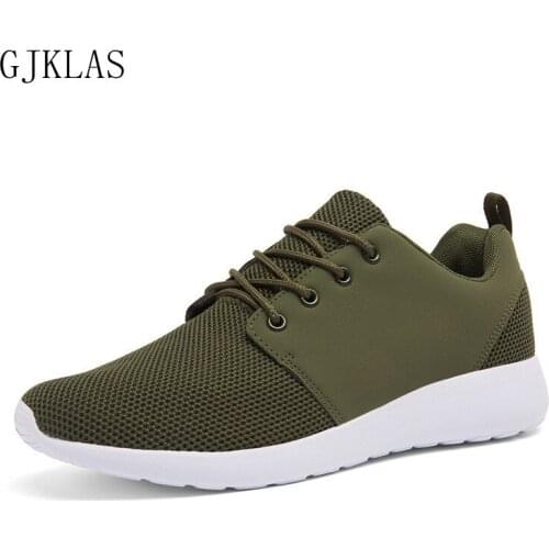 Men Vulcanize Casual Shoes Mesh Sneakers Mens Breathable No-slip Men Male Lace Up Wear-resistant Shoes Mens Casual Sneakers 47