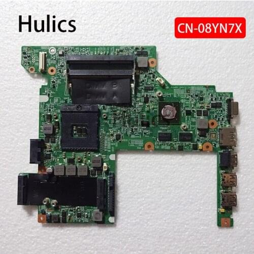 Hulics Original Laptop motherboard for DELL Vostro 3400 V3400 PC Laptop Mainboard CN-08YN7X 08YN7X DW40 09297-1 48.4ES11.011