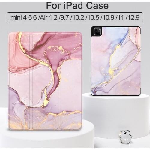 MTT For iPad Pro 11 Case 2020 2021 Tablet Cover For iPad Pro 12.9 4th 5th Generation TPU+Leather Funda Coque With Pencil Holder