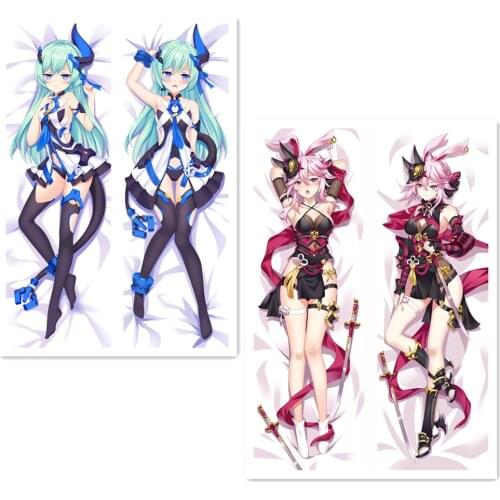 Mxdfafa Anime MmiHoYo Dakimakura Case Cartoon Hugging Body Pillow Cover Otaku Decorative Female Pillowcases