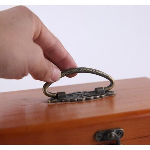 Wooden sewing box set household hand wood boxes household sewing kit manual sewing supplies kit Wedding Gifts Home Accessory