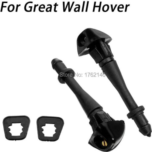 50 PCS / Per Car Front Windscreen Windshield Washer Spray Nozzle Wiper With Gaskets For Great Wall Hover H3 H5