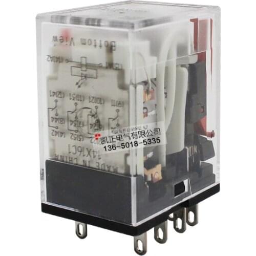 5 pieces Original genuine Omron small relay MY4N-GS AC24V new MY4N-J