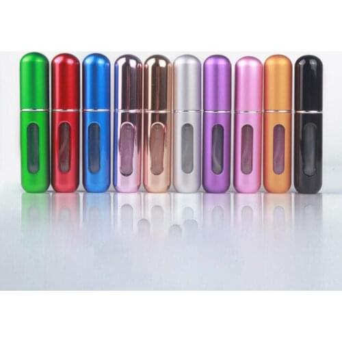Portable mini refillable perfume spray bottle Atomizer Spray Bottle Travel Container Scent Pump Empty Bottle