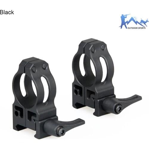 PPT QD Scope Mount Tactical Riser Airsoft 25.4mm Metal scope mount Fits 21.2mm Picatinny Rail in Gun Hunting Accessory OS24-147