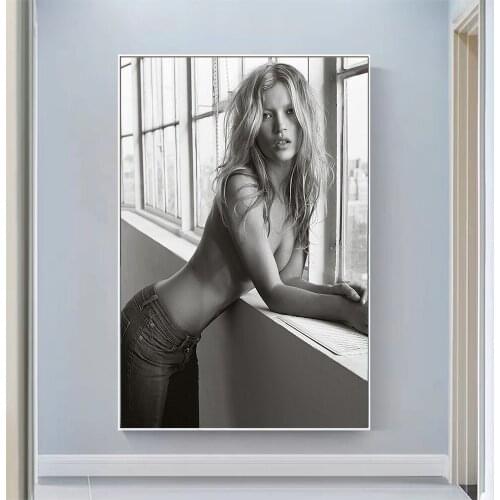 Silk Cloth Wall Poster Kate Moss 2 Sexy Model Star Art Home Decoration Gift