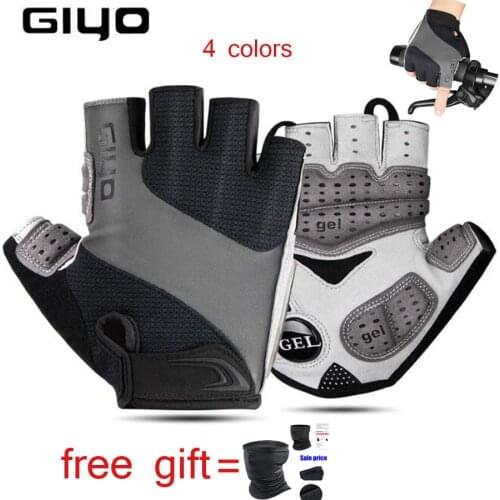 GIYO - Outdoor Sports Gloves, with Breathable Gel Pad for Mountain or Road Cycling for Men and Women outdoor sports