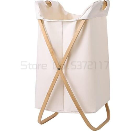 Bathroom cloth art Nordic storage basket folding dirty clothes basket household storage basket simple storage basket