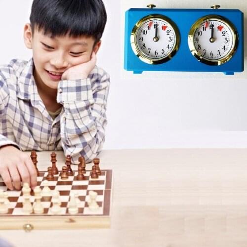 Accurate Wind Up Chess Clock Board Game InternationalChess Mechanical Count Up Down Timer Quartz Analog Count Split Time