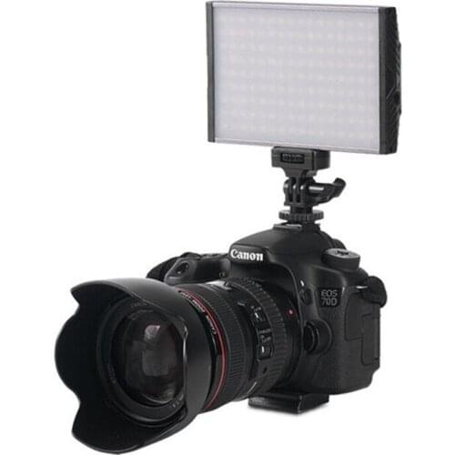 Ultra Thin LED Light Photography For Sony LED a6000 Adjustable 3200K-5500K Lamp Panel Flash Camera Light For Nikon Canon 1300D